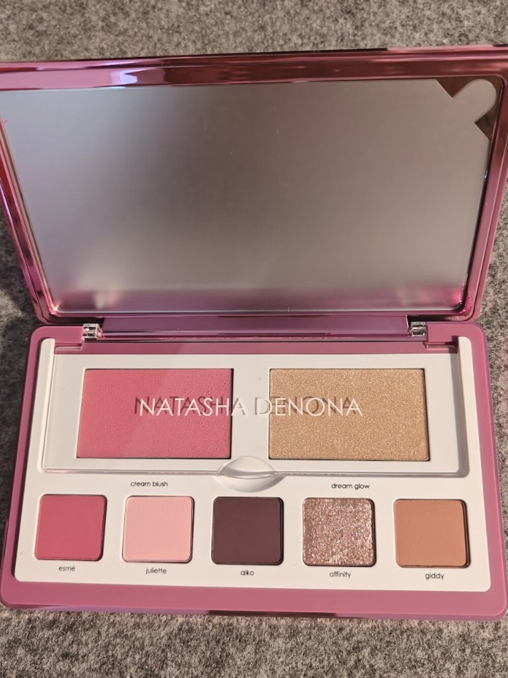 NATASHA DENONA LOVE FACE CHEEK & EYESHADOW PALETTE (Full Size/NIB)